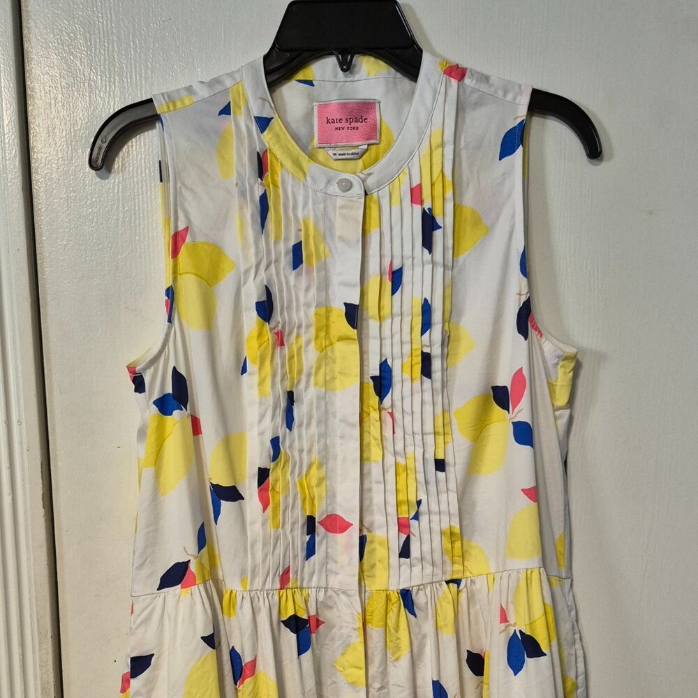 KATE SPADE shirt dress Lemon zest Size Medium